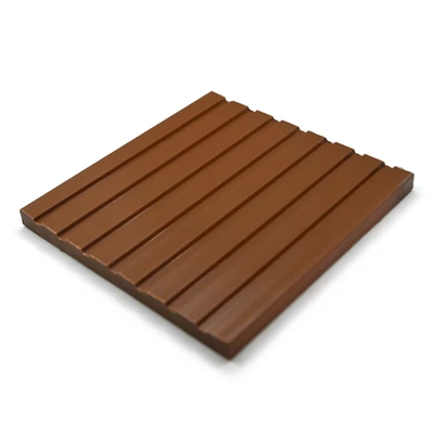 Заборная доска МПК классика тиснение бронза