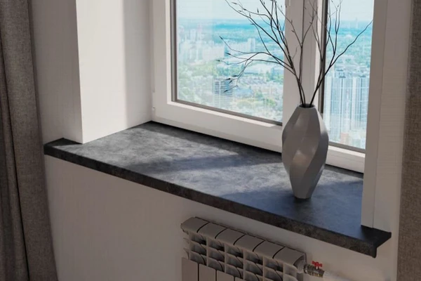 Подоконник Кристаллит альпийский сланец 200 мм