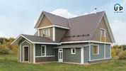 Фасадная панель Ю-пласт Щепа можжевеловый