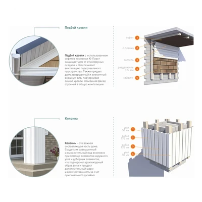 Разделитель UP Decor Ю-Пласт коричневый