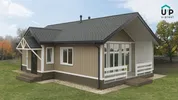 Сайдинг Ю-Пласт Тимберблок Планкен седой