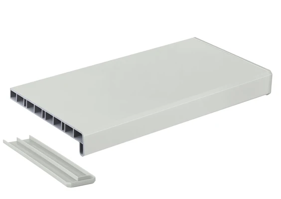 Подоконник Витраж Дизайн светло-серый 350 мм