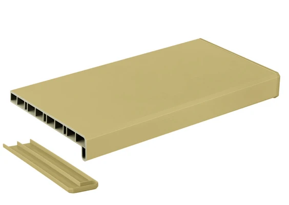 Подоконник Витраж Дизайн мокко софт 200 мм