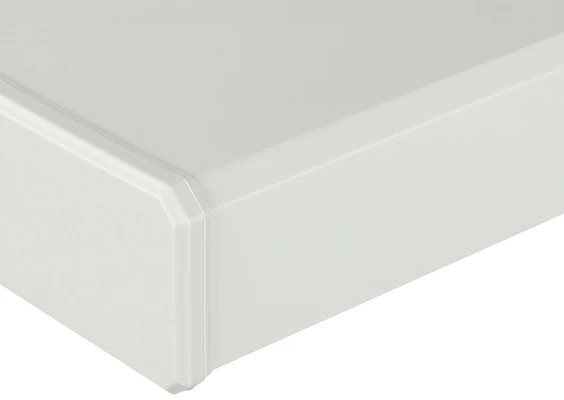 Подоконник Витраж Дизайн светло-серый 350 мм