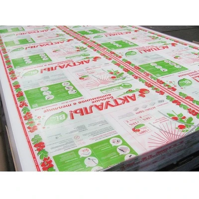 Сотовый поликарбонат 6 мм Actual bio прозрачный 6 м (1,1 кг/м2)