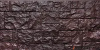 Фасадная панель FineBer Камень дикий коричневый