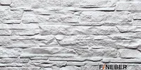 Фасадная панель FineBer Скала мелованный белый
