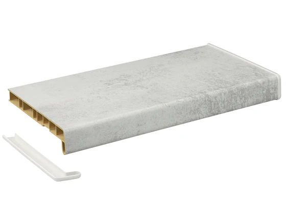 Подоконник Кристаллит антик серый матовый 150 мм