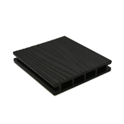 Террасная доска МПК премиум 3D-тиснение антрацит 2 метра