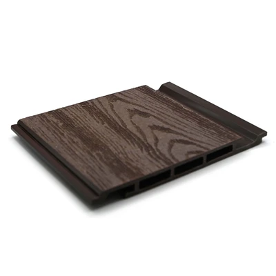 Фасадная панель МПК тиснение какао 3 метра