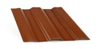 Композитный лист  трапеция С-8, коричневый RAL 3009, глянцевый, 0,8 мм, 1200х2000 мм