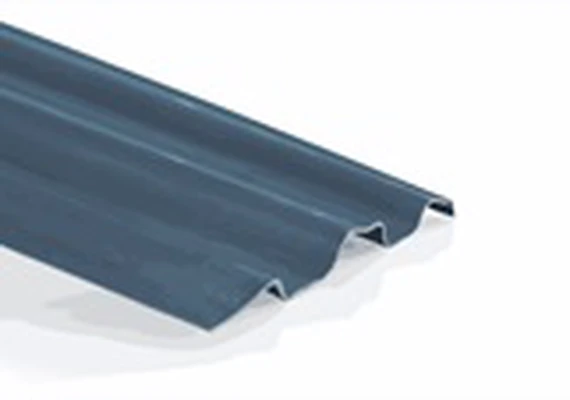 Композитный лист  трапеция С-20, cерый RAL 7024, матовый, 1,2 мм, 1150х2000 мм