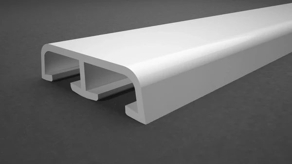 Наличник  ПВХ на клипсах 35 мм 6 метров