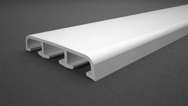 Наличник  ПВХ на клипсах 55 мм 6 метров