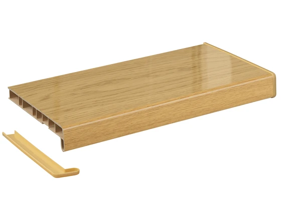 Подоконник Кристаллит натуральный дуб глянец 450 мм