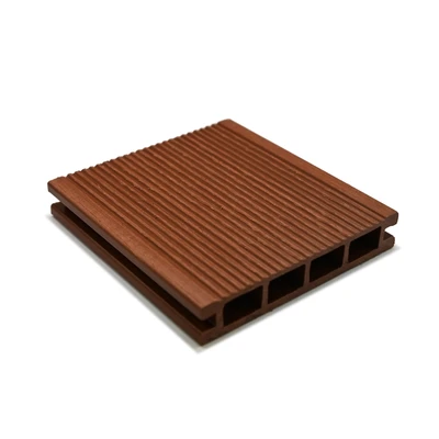 Террасная доска МПК премиум брашированная терракот 4 метра