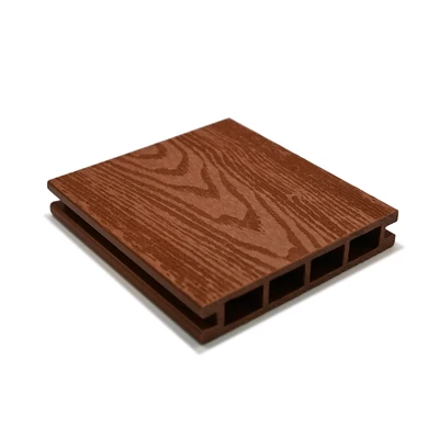 Террасная доска МПК премиум тиснение терракот 6 метров