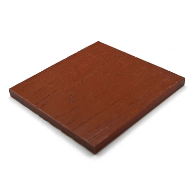 Заборная доска МПК классика тиснение терракот