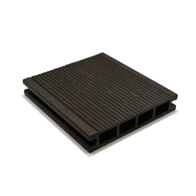 Террасная доска МПК премиум брашированная шоколад 4 метра