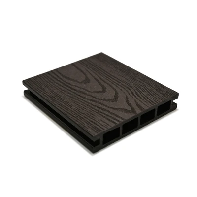 Террасная доска МПК премиум тиснение шоколад 3 метра