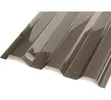 Профилированный поликарбонат 0,8 мм темная брозна
