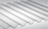 Профилированный поликарбонат 0,8 мм прозрачный