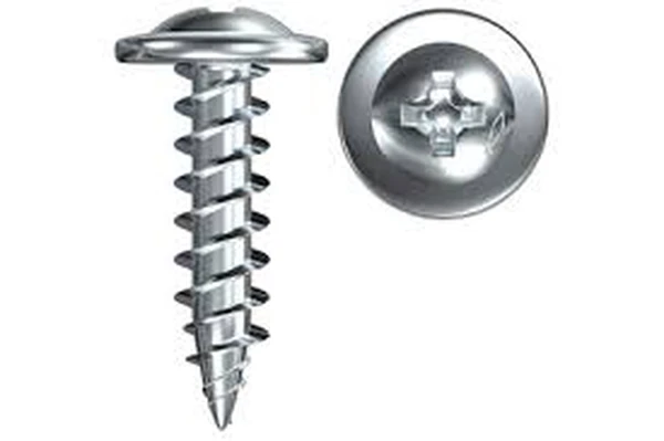 Саморез 4,2х13 ПШ  оцинк c пресс шайбой острый